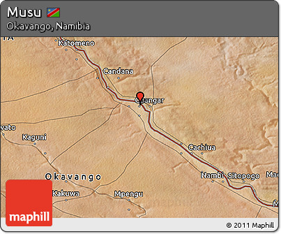 Satellite 3D Map of Musu