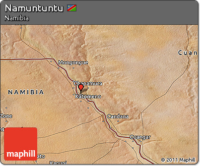 Satellite 3D Map of Namuntuntu