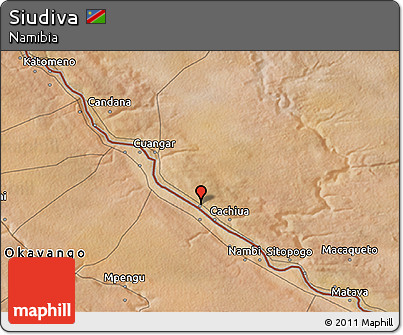 Satellite 3D Map of Siudiva