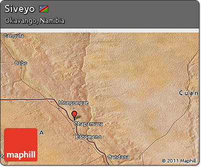 Satellite 3D Map of Siveyo