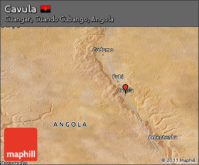Satellite 3D Map of Cavula