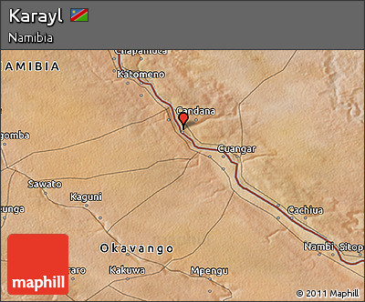 Satellite 3D Map of Karayl
