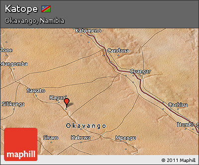 Satellite 3D Map of Katope