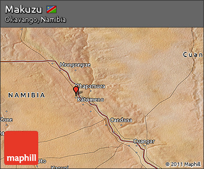 Satellite 3D Map of Makuzu