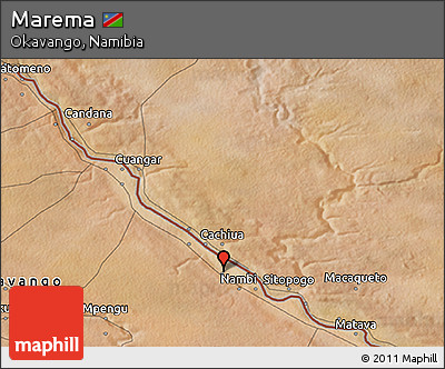 Satellite 3D Map of Marema