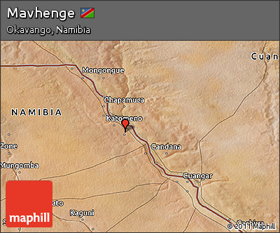 Satellite 3D Map of Mavhenge