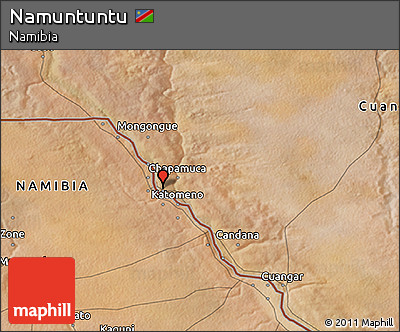 Satellite 3D Map of Namuntuntu