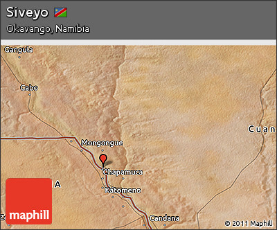 Satellite 3D Map of Siveyo