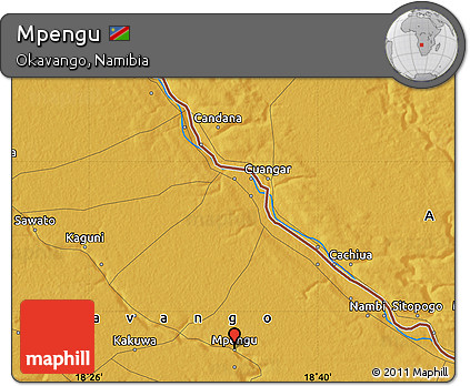 Physical Map of Mpengu