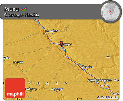 Physical Map of Musu