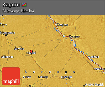 Physical Map of Kaguni