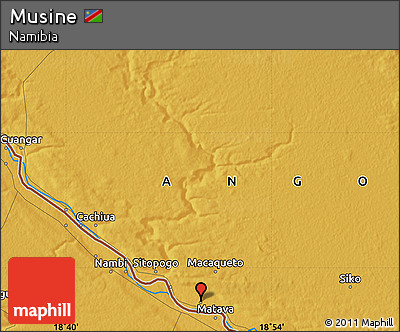 Physical Map of Musine