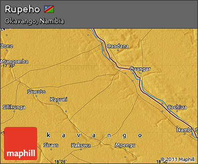 Physical Map of Rupeho