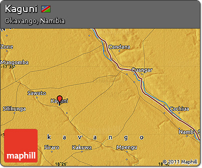 Physical Map of Kaguni