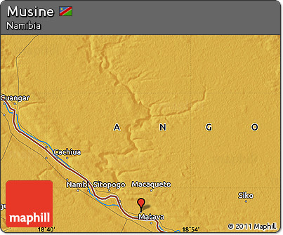 Physical Map of Musine