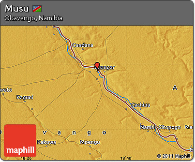 Physical Map of Musu