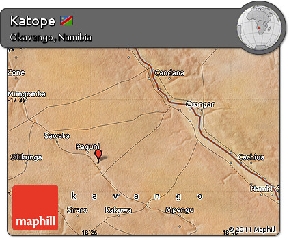 Satellite Map of Katope