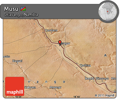 Satellite Map of Musu