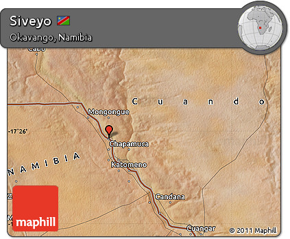 Satellite Map of Siveyo