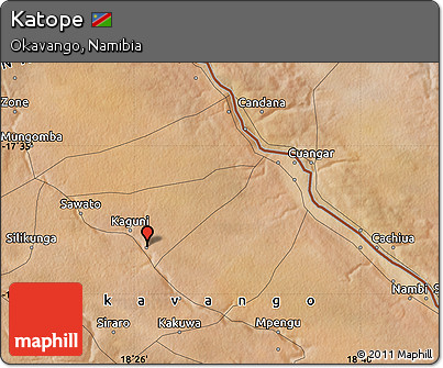 Satellite Map of Katope
