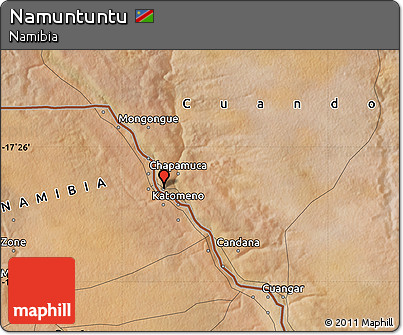 Satellite Map of Namuntuntu