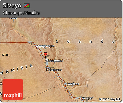 Satellite Map of Siveyo