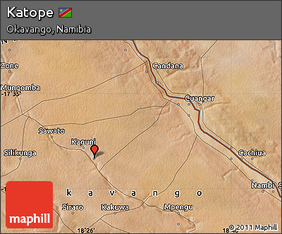 Satellite Map of Katope