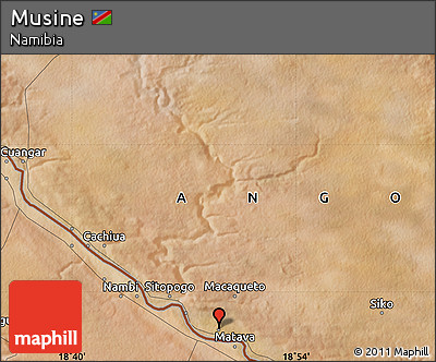Satellite Map of Musine