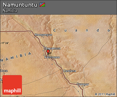 Satellite Map of Namuntuntu
