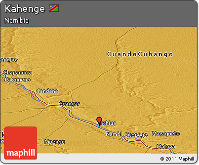 Physical Panoramic Map of Kahenge