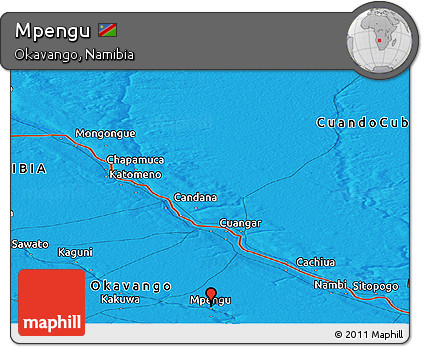 Political Panoramic Map of Mpengu