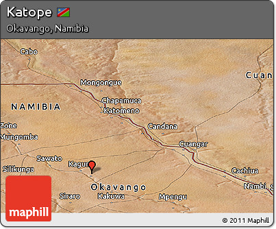 Satellite Panoramic Map of Katope