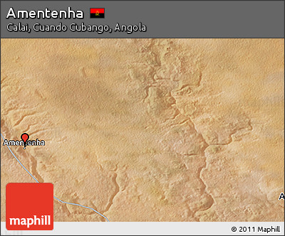 Satellite 3D Map of Amentenha