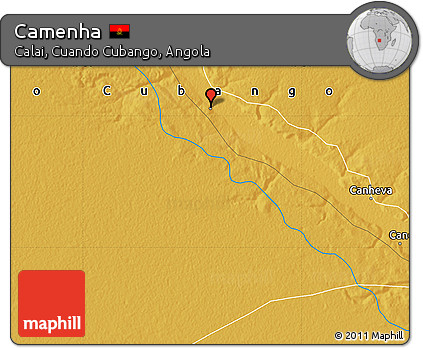 Physical Map of Camenha