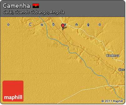Physical Map of Camenha