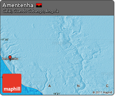 Political Map of Amentenha