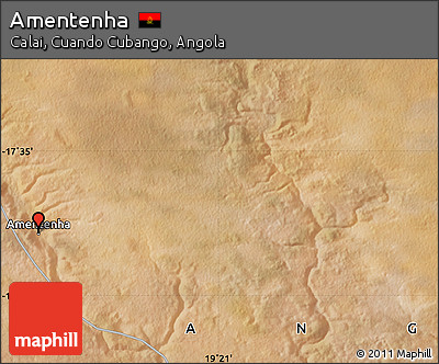 Satellite Map of Amentenha