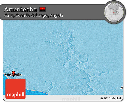 Political Panoramic Map of Amentenha