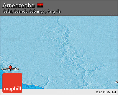 Political Panoramic Map of Amentenha