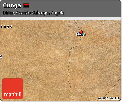 Satellite 3D Map of Cunga