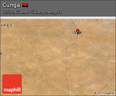 Satellite 3D Map of Cunga