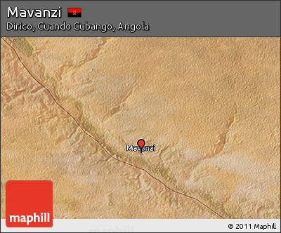 Satellite 3D Map of Mavanzi