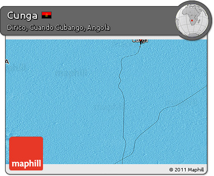 Political Panoramic Map of Cunga