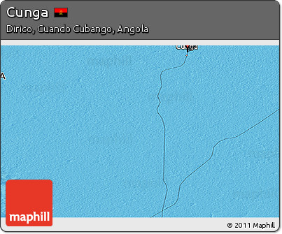 Political Panoramic Map of Cunga