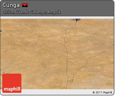 Satellite Panoramic Map of Cunga