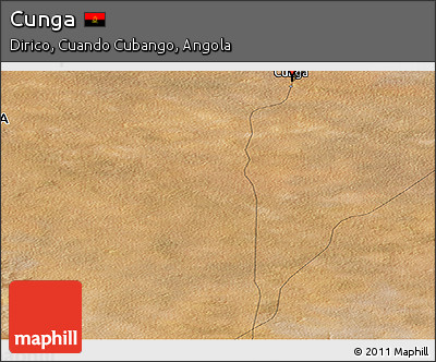 Satellite Panoramic Map of Cunga