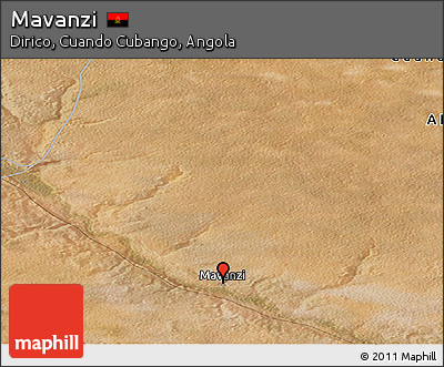 Satellite Panoramic Map of Mavanzi