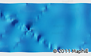 Shaded Relief 3D Map of the area around 17° 30' 31" S, 21° 10' 29" W