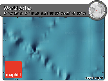 Satellite Map of the Area around 17° 30' 31" S, 21° 10' 29" W