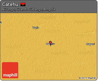 Physical 3D Map of Catehu